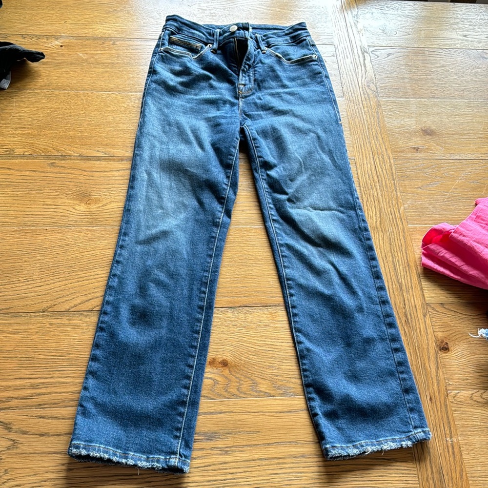Ankle length jeans